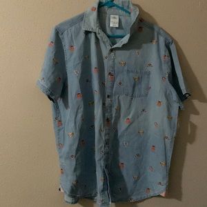 Lion King Button Up